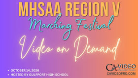 2026 Region V Marching Festival (This is not the Live-Stream)