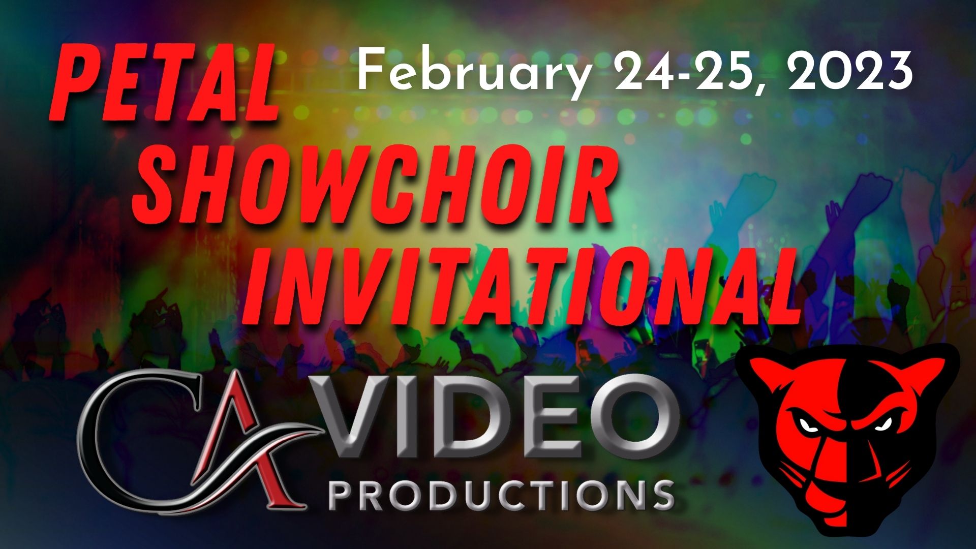 2023 Petal Show choir Invitational CA Video Productions Online Store